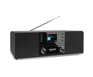 TechniSat DIGITRADIO 370 CD BT Personnel Analogique et numérique Noir