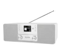 TechniSat 370 CD BT Radio Portable Personnel Analogique et numérique Blanc 370 CD BT, Personnel, Analogique et numérique, Dab+,FM, 87,5-108 MHz, 174-240 MHz, 10 W