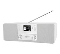 TechniSat Radio-lecteur CD DIGITRADIO 370 CD BT – DAB+, FM – Blanc