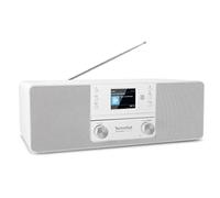 TechniSat 370 CD BT Radio Portable Personnel Analogique et numérique Blanc 370 CD BT, Personnel, Analogique et numérique, Dab+,FM, 87,5-108 MHz, 174-240 MHz, 10 W