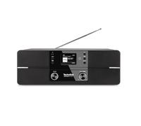 TechniSat DIGITRADIO 371 CD BT - Radio numérique stéréo (DAB+, FM, lecteur CD, Bluetooth, écran couleur, USB, AUX, prise casque, installation compacte, réveil, 10 watts, télécommande) Noir