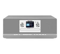 TechniSat DIGITRADIO 372 CD BT. Silber Radio-lecteur CD DAB, DAB+, FM