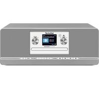 TechniSat DIGITRADIO 372 CD BT. Silber Radio-lecteur CD DAB, DAB+, FM anthracite, argent