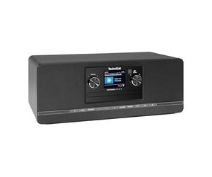 TechniSat DIGITRADIO 372 CD IR - Radio Internet stéréo avec Dab+, FM | Lecteur CD, Wi-Fi, Bluetooth, écran couleur, USB, entrée AUX, prise casque, 10 W, contrôle via application, télécommande