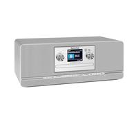 TechniSat DIGITRADIO 372 CD IR - Radio Internet stéréo Dab+/FM avec Lecteur CD, Wi-FI, Bluetooth, écran Couleur, USB, AUX, Prise Casque, réveil, 10 W, contrôle par app et télécommande, Argent