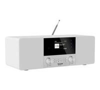 TechniSat DIGITRADIO 4 C Radio de table DAB+, FM, DAB Bluetooth blanc Blanc G