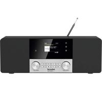 TechniSat DIGITRADIO 4 C Radio de table DAB+, FM, DAB Bluetooth noir, argent