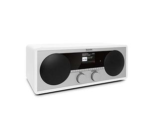 TechniSat DIGITRADIO 451 CD IR - Radio numérique, Internet avec Lecteur CD (Dab+, FM, stéréo, AUX-in, Streaming Audio Bluetooth, Spotify, USB avec Fonction de Charge et Lecture MP3, WLAN, 2 x 15 W)
