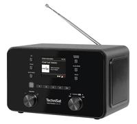 TechniSat Radio Internet stéréo DIGITRADIO 550 IR – DAB+, FM, Wi‑Fi, Bluetooth, réveil, Noir