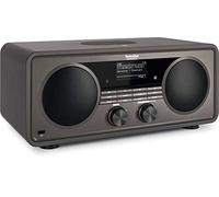 TechniSat DIGITRADIO 631 - Radio Internet stéréo (Dab, FM, 70 W 2.1 avec Caisson de Basses, télécommande, CD, USB, Bluetooth, AUX, WLAN, LAN, Radio-réveil Spotify Connect, Commande Alexa) Anthracite