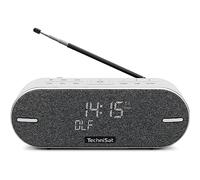 TechniSat DIGITRADIO BT 2 - Enceinte Bluetooth Portable de qualité supérieure avec Radio numérique Dab+ (FM, Horloge, minuterie de réveil, boîtier imperméable, mémoire des favoris, AUX-in, Batterie,