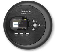 TechniSat DIGITRADIO CD 2GO BT - Radio Portable Dab+ avec Lecteur CD (Dab+, FM, MP3 avec Fonction Resume, Bluetooth, ASP, Prise Casque, égaliseur, mémoire favorique) Noir