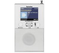 TechniSat Radio prise de courant DigitRadio Flex 2 – DAB+, FM, Bluetooth, caisson d'enceinte – Blanc