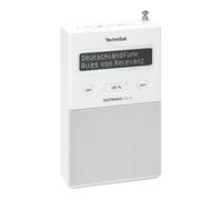 TechniSat DIGITRADIO Flex 3 - Radio Prise Dab avec Bluetooth | DAB+, FM, diffusion audio Bluetooth et téléphone, radio-réveil, mémoire préférée, 2 W RMS, blanc