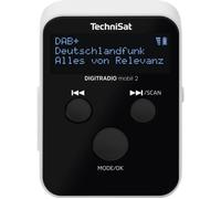 TechniSat DIGITRADIO mobil 2 Radio de poche Internet, DAB+, FM DAB+, radio internet, FM rechargeable, verrouillage clavier noir, blanc