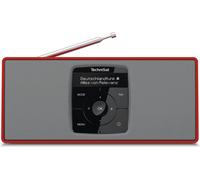 TechniSat DIGITRADIO2S Portable Digital Rouge, Argenté