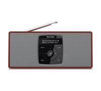 TechniSat DIGITRADIO2S Portable Numérique Rouge et Argent Rouge