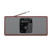 TechniSat DIGITRADIO2S Portable Numérique Rouge et Argent Rouge