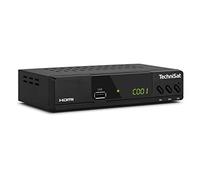 TechniSat HD-C 232 Récepteur HD pour télévision numérique par câble (HDTV, DVB-C, HDMI, péritel, USB 2.0, RF in, RF Out, EPG, télécommande) Noir