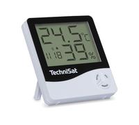 TechniSat Imeteo M1 Thermo-hygromètre numérique avec affichage de l'heure (contrôle de la température et de l'humidité à l'intérieur, valeurs min/max des dernières 24 heures, affichage de l'heure et