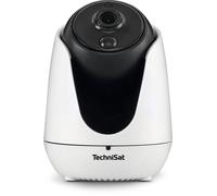 TechniSat Innenkamera 1 | Caméra Full-HD Smart Home, WLAN, vision nocturne | blanc