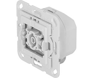 TechniSat Interrupteur marche/arrêt encastré avec bouton plat (boîtier encastré, Z-Wave Plus, commande d'éclairage, compatible avec les interrupteurs de marque Gira)