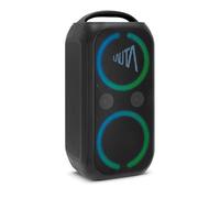 TechniSat LAUTA WUMMSBOX - Enceinte Bluetooth Portable Premium (160W pic, 103dB, Basses puissantes, True Wireless Stereo, 12h d’autonomie, LED, IPX4, 80W RMS)