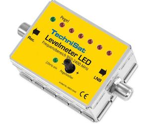TechniSat Levelmeter LED/Sat-Finder mit Signal (950-2400MHz)