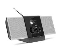 TechniSat DAB+ Radio Internet Avec Lecteur CD Multyradio 600 CD Ir Argent/Noir