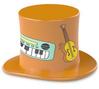 TechniSat Petit chapeau Lieder TECHNIFANT Hü orange 0030/9012