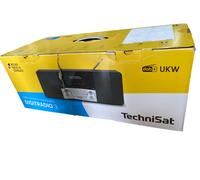 TechniSat Radio numerique 3 stereo Dab Radio compacte (Dab+, UKW, Lecteur CD, Bluetooth, USB, Prise Casque, entree auxiliaire, Radio-reveil OLED, 20 W RMS) weiss
