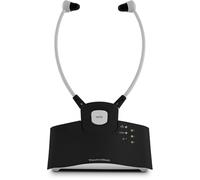 TechniSat STEREOMAN ISI 2 (Version 2) - Casque stéréo sans Fil sans Fil pour téléviseur et chaîne Hi-FI avec Station d'accueil, Noir