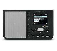 TechniSat STERNRADIO IR 2 - Radio Internet compacte (WLAN, écran Couleur, réveil, Mise en Veille, AUX, Snooze, Touches de sélection directe, contrôle de l'application) Noir