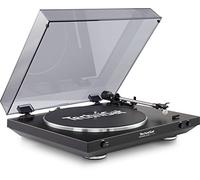 TechniSat TECHNIPLAYER LP 200 - Platine vinyle entièrement automatique (avec sortie USB et fonction de numérisation, vitesse : 33/45 tr/min, entraînement par courroie avec plateau en aluminium)