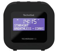 TechniSat TECHNIRADIO 40 Radio de poche DAB+, FM fonction réveil, avec caisson