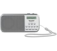 TechniSat TechnirRadio RDR - Radio de Poche Portable Dab + Dab+, FM, USB, Lampe de Poche Blanc