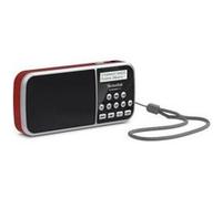TechniRadio RDR - Radio portative DAB - 1 Watt - rouge