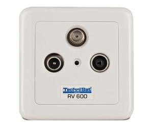 technisat TechniSat Prise de passage satellite RV600-10 Quantité:1