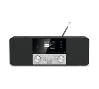 TechniSat Radio Internet DigitRadio 3 IR – Wi‑Fi, FM/DAB+, 20W – Noir/Argent