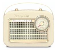 TechniSat Transita 130 - Radio Portable Dab+/FM avec régulateur de fréquence FM (Streaming Audio Bluetooth, USB, écran LCD, Batterie jusqu'à 24 Heures, poignée de Transport, boîtier en Cuir