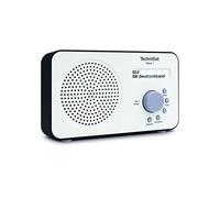TechniSat Radio DAB portable VIOLA 2 – DAB+, FM, écran 2 lignes, prise casque – Blanc/Noir