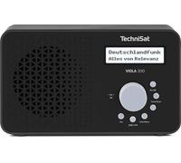 TechniSat Viola 200 - Radio Dab+/FM Portable (écran LCD, antenne télescopique, mémoire pour Les Stations Favorites, Prise Casque, Alimentation Secteur et Piles, Haut-Parleur Mono, RDS, PLL) Noir
