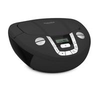 TechniSat Viola CD-1 - Lecteur CD stéréo Portable, Boombox avec poignée Pratique (Radio CD, Tuner Radio FM, réception Bluetooth, Puissance RMS de 2 x 1 W, Alimentation Secteur et Batterie) Noir