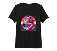 Techno Casque Audio DJ Flamant Rose T-Shirt Haut de Gamme