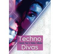 Techno Divas: A Futuristic Paint by Numbers Collection: A High-Detail Paint by Numbers Experience Featuring Cyberpunk Women in a Neon-Infused Futuristic World
