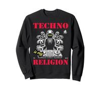Techno est ma Religion: Conception DJ multitâche ! Sweatshirt