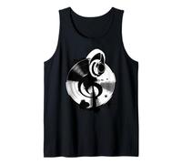 Techno House Disque de Musique électrique rétro Débardeur