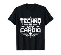 Techno is My Cardio Rave Hardcore Underground Bass T-Shirt