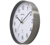 Technoline Horloge Murale Argenté 25 cm