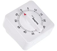 techno line KZW Cour de Temps Réveil Analog Blanc